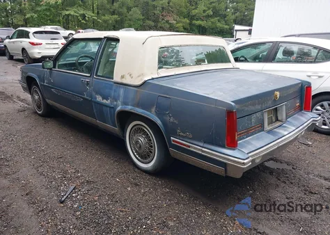 1988 Cadillac Deville из США, поврежденный, VIN 1G6CD1158J4265540
